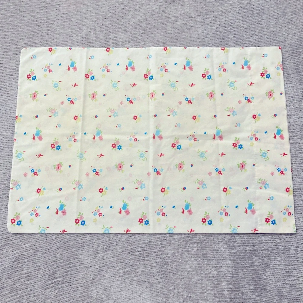 Vintage Floral Pillow Case Set of 2 Retro‎ 70s Pacific Miracle